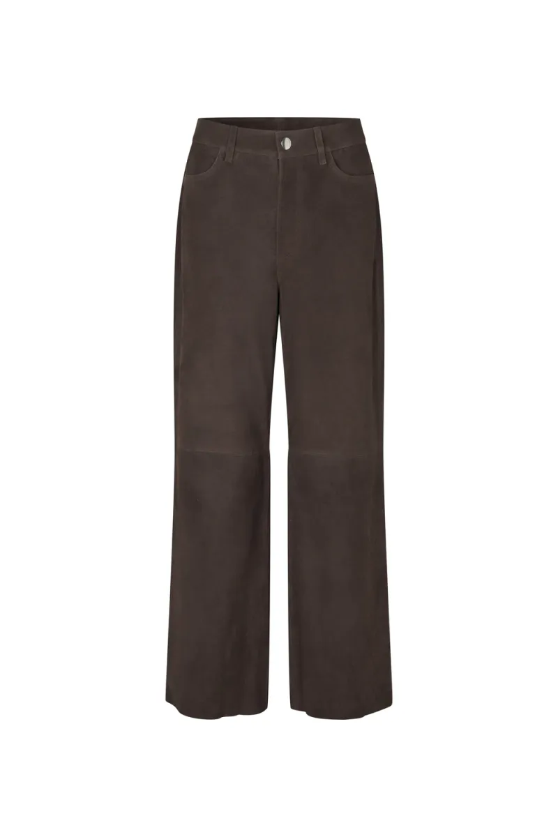 Zonie Suede Jeans, Demitasse