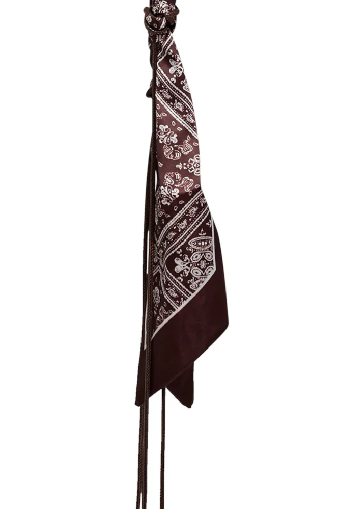Morison Scarf Mix Belt, Dark Brown