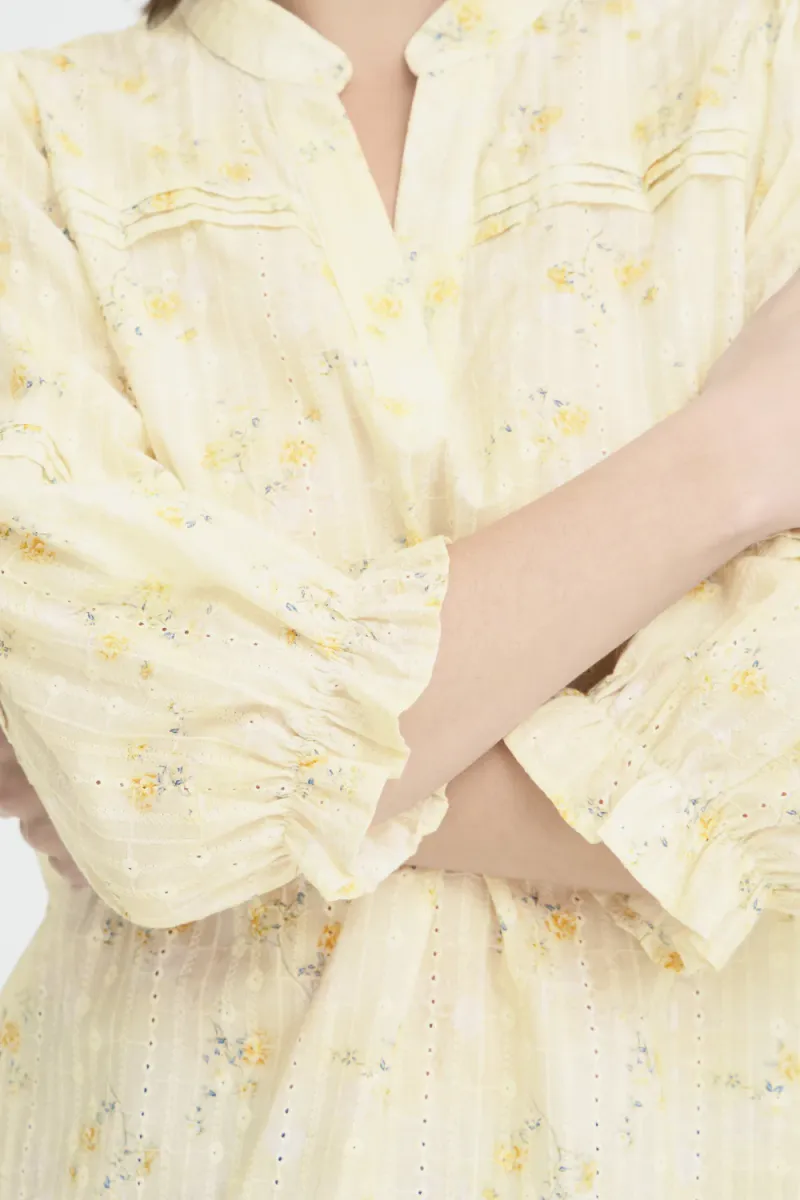 Bellarose Blouse, Ochre