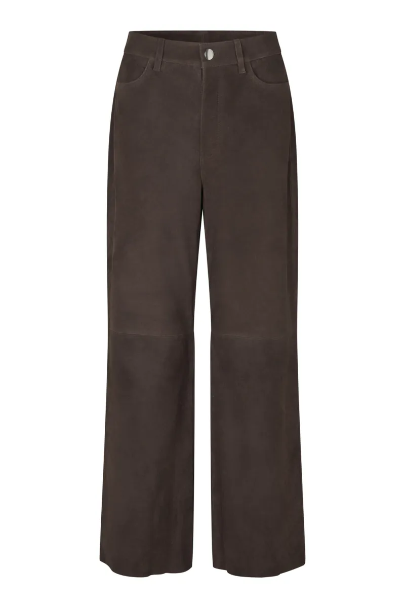 Zonie Suede Jeans, Demitasse