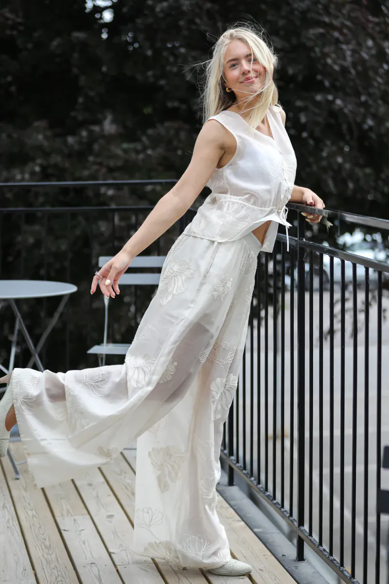 Vira Trousers, Soft Beige