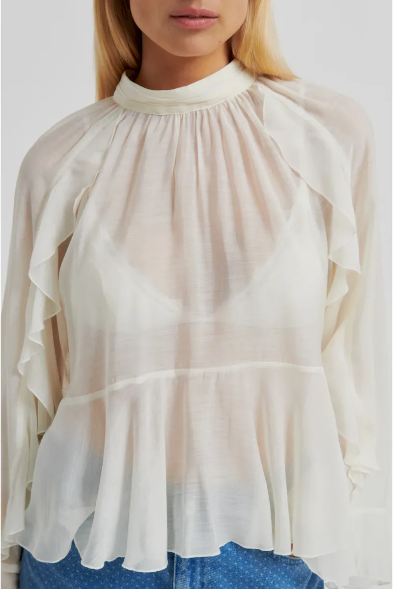 Naje Frill Blouse, Tofu