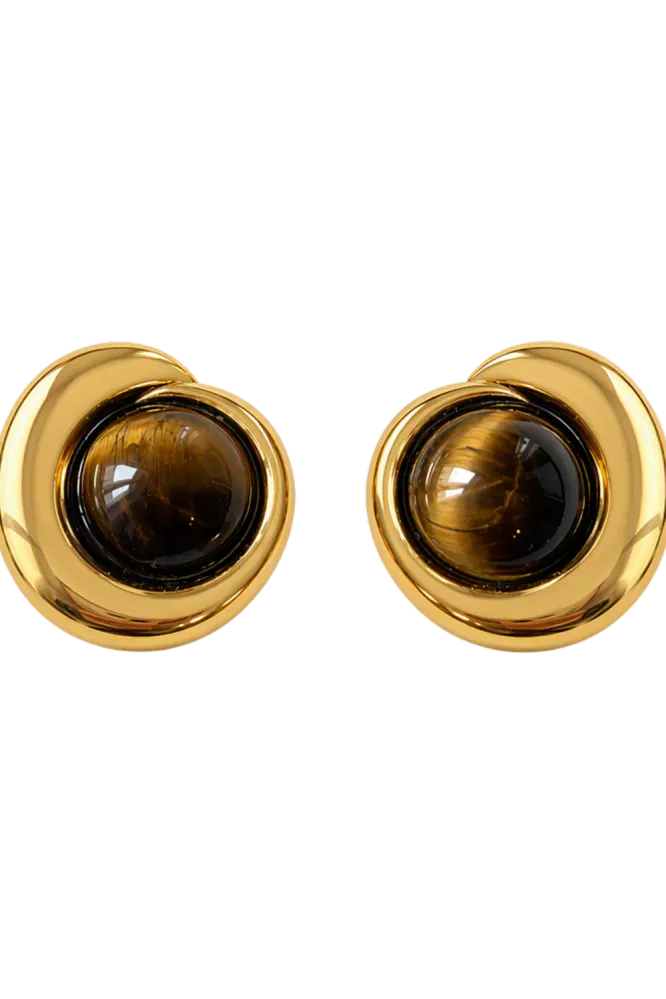 Paloma Earrings, Gold