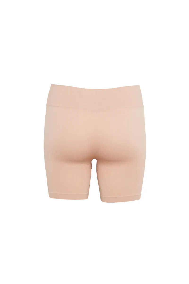 Ninna Microfiber Shorts, Nude