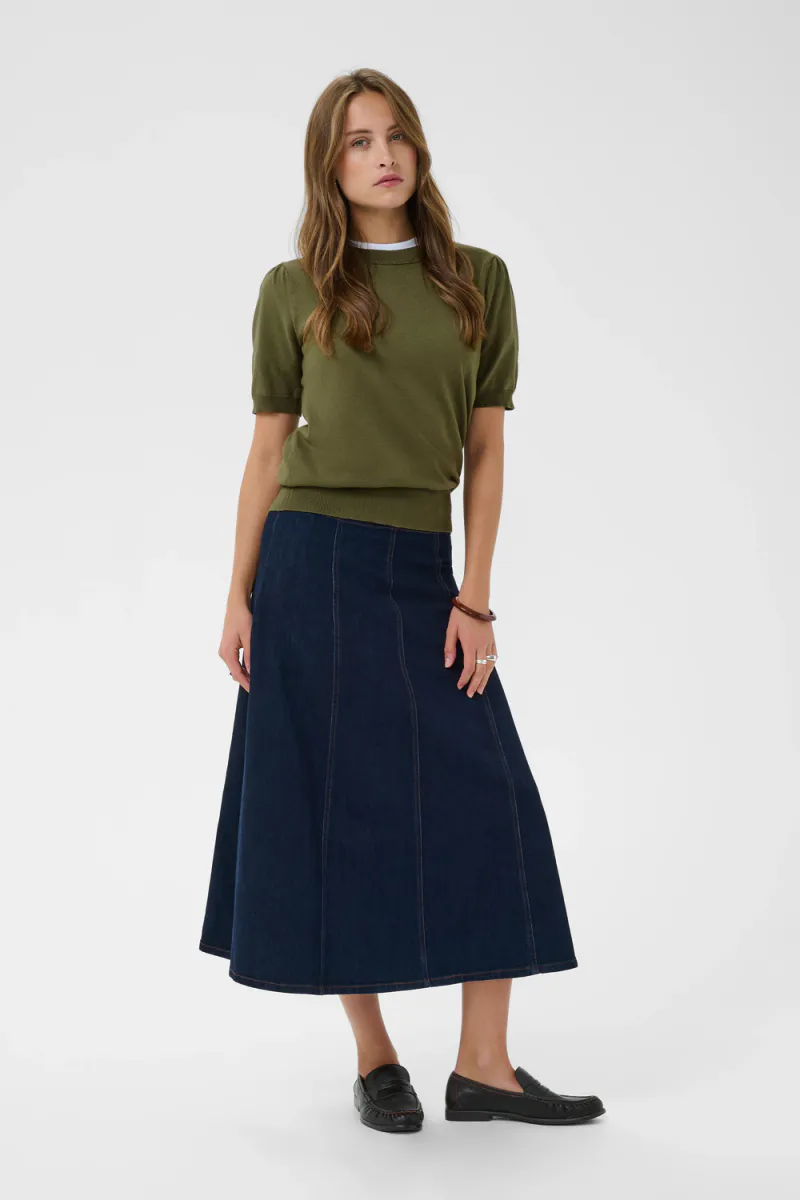 Mila SS Pullover, Four Leaf Clover Melange