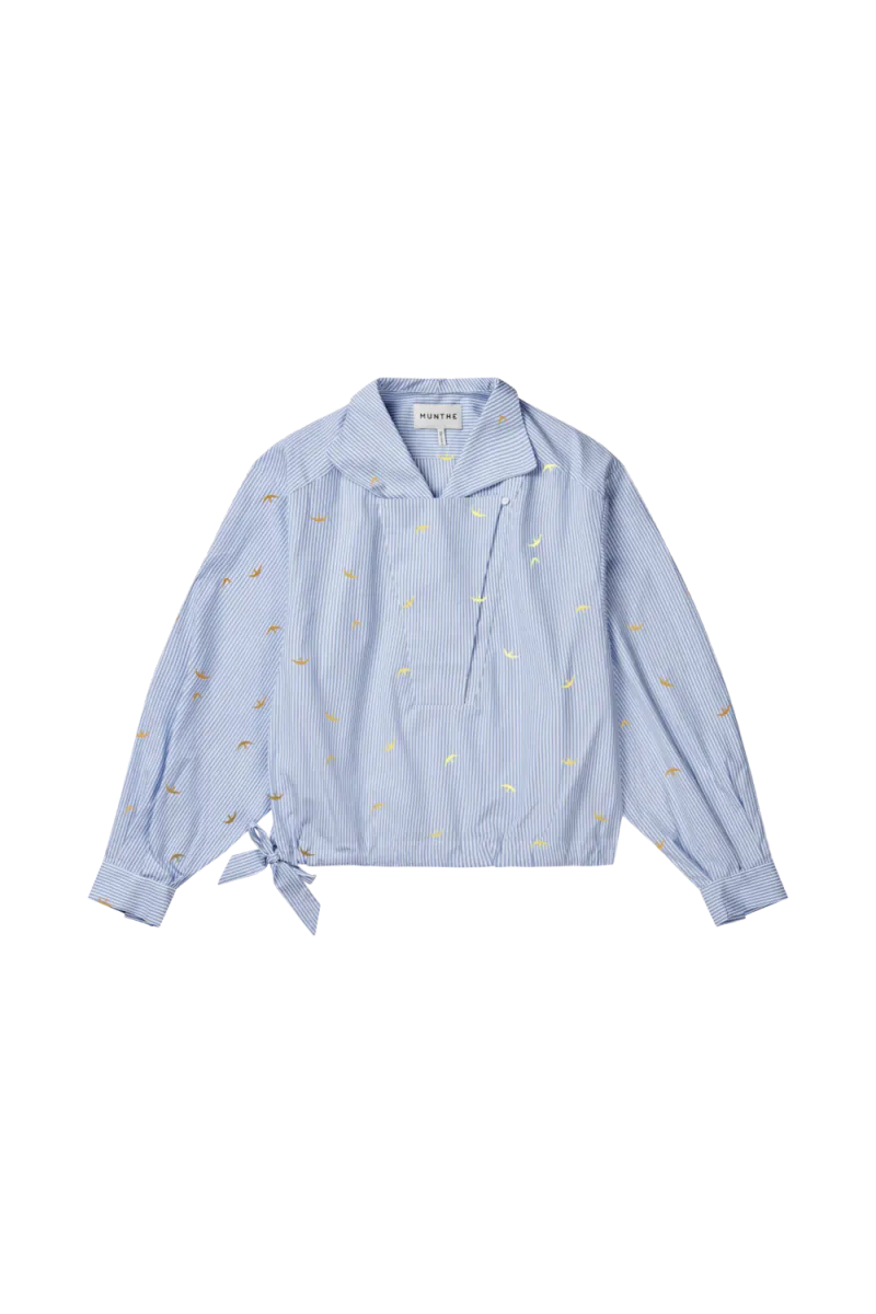 Beliciama Blouse, Light Blue