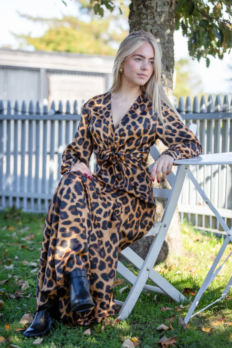 Adeline Dress, Leopard
