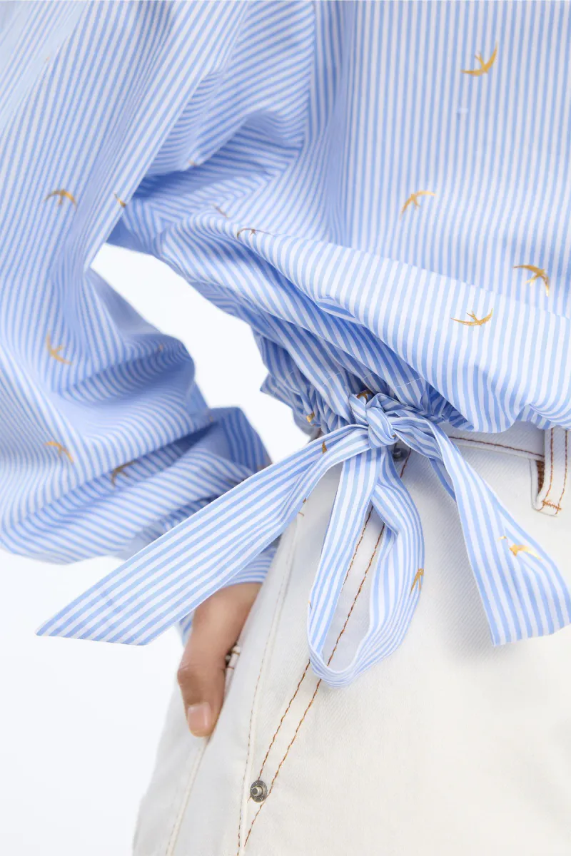 Beliciama Blouse, Light Blue