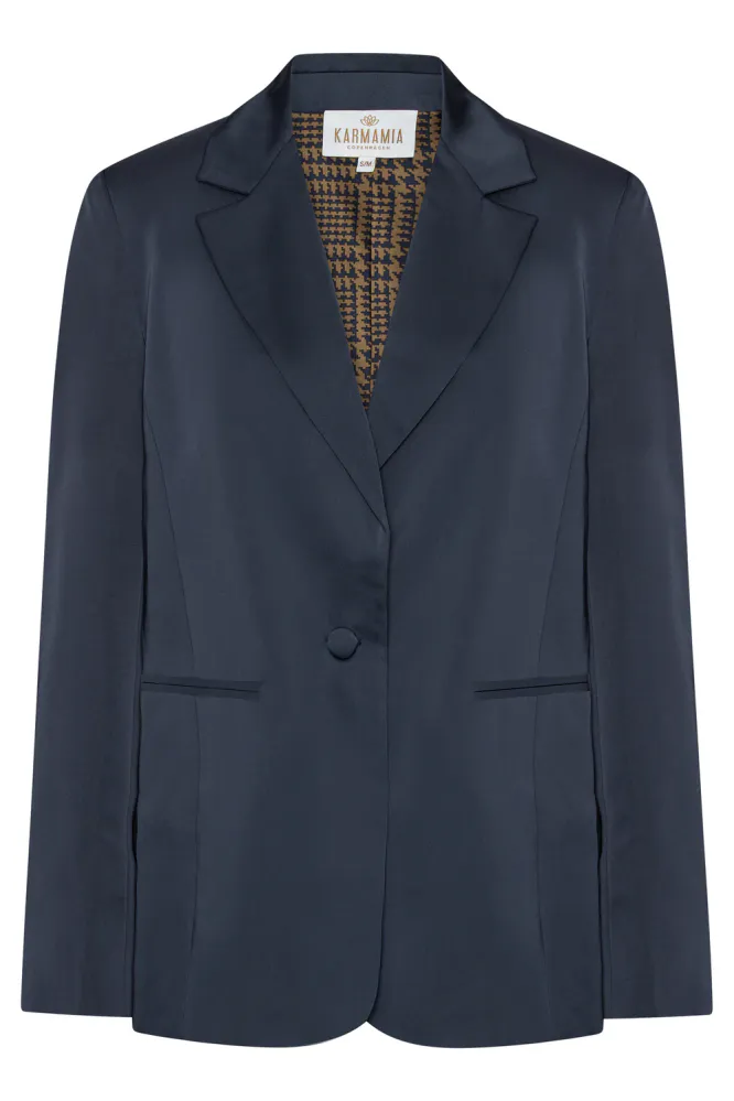 Miller Blazer, no. 8, Hammered Sapphire