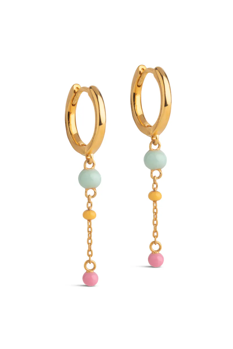 Lola Bold Hoops (Rainbow)