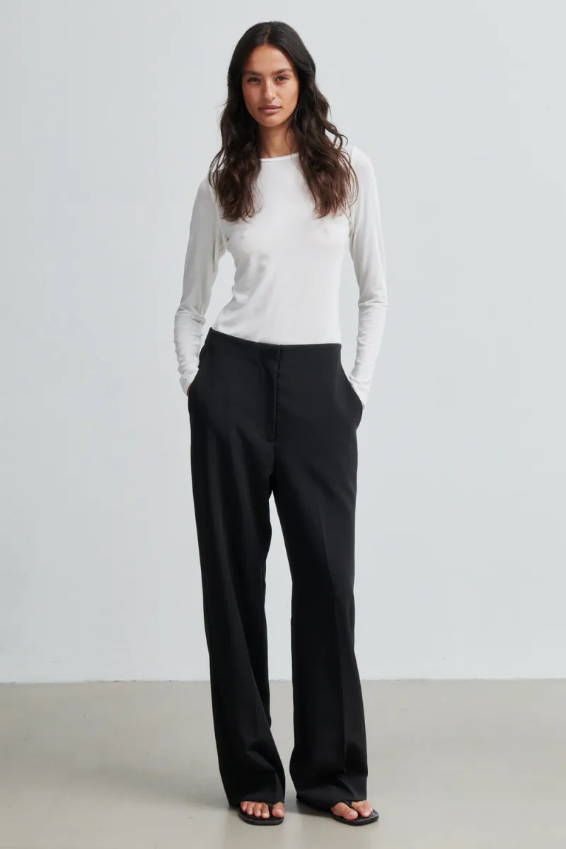Matima O-Neck Tee, Off White