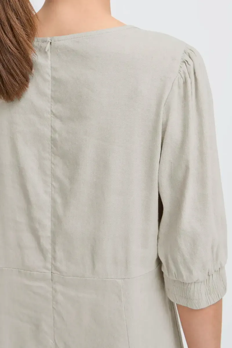 Luca SS Dress, Sandshell