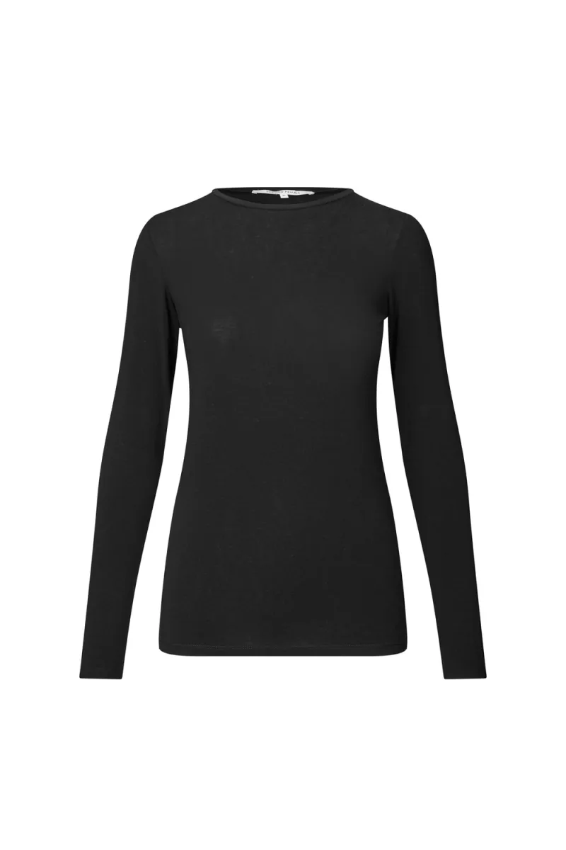 Matima O-Neck Tee, Black