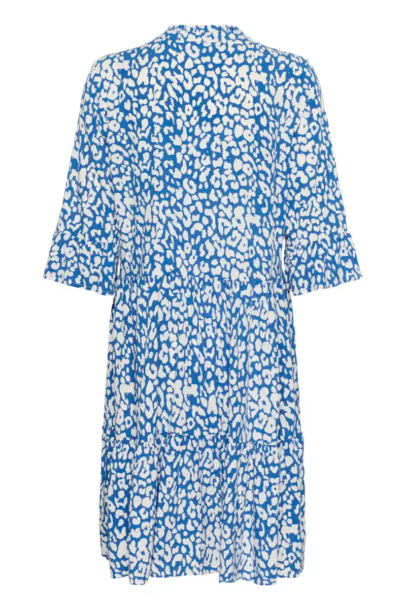 Eda Dress, Ice Blue Iolite Leopard