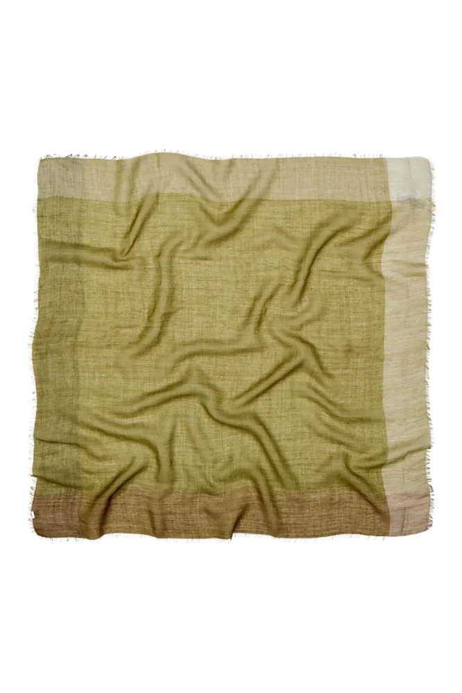 Ekko Wica Big Scarf, Golden Cypress Green