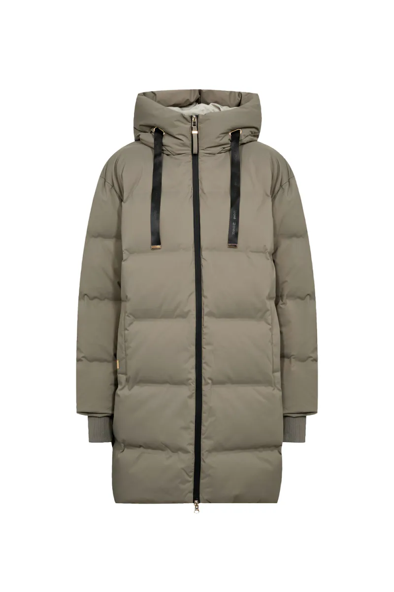 Avon Hope Down Jacket, Dusty Olive