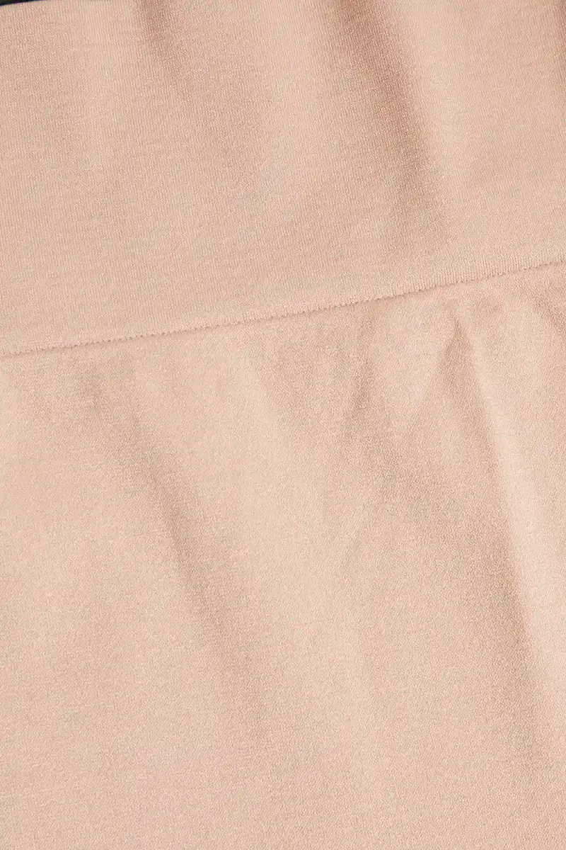 Ninna Microfiber Shorts, Nude