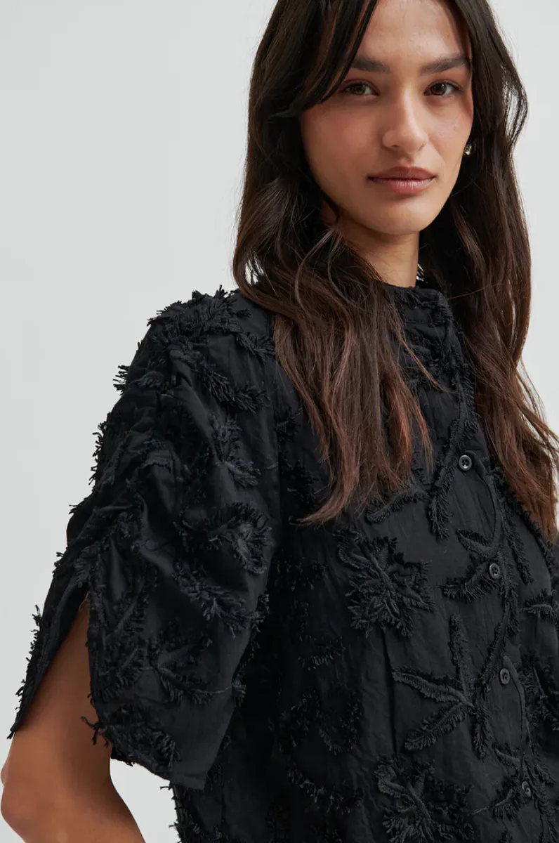 Seena SS Shirt, Black