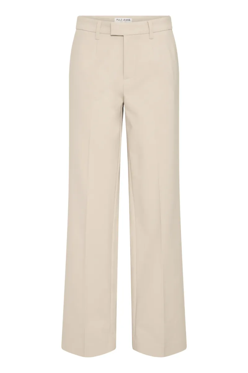 Bindy HW Pant Wide Leg, Pure Cashmere