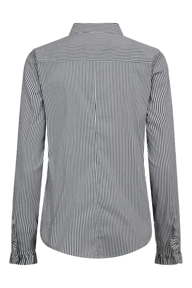 Mattie Flip Stripe Shirt, India Ink