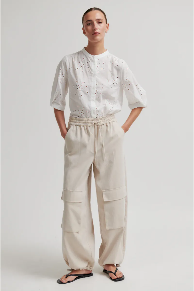 Santon Trousers, Soft Beige