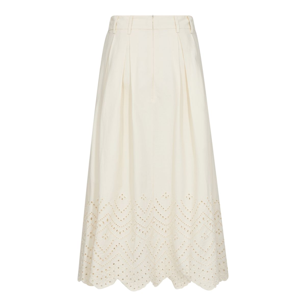 PoppyCC Anglaise Skirt, Bone