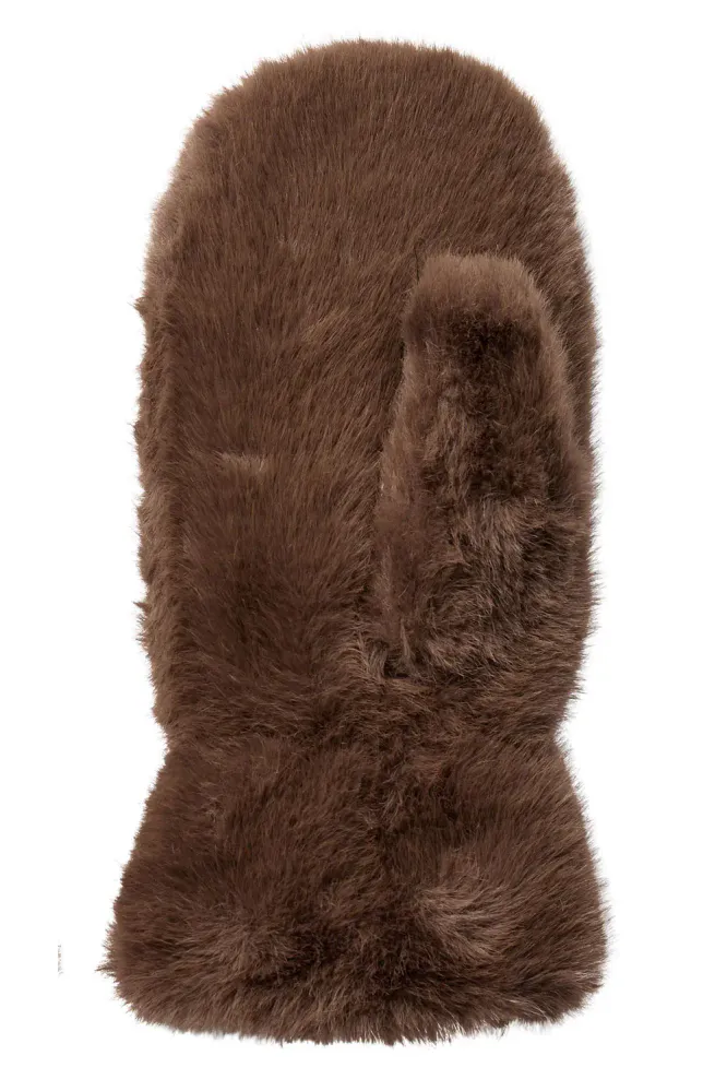 Penza Fur Mitten, Mocca