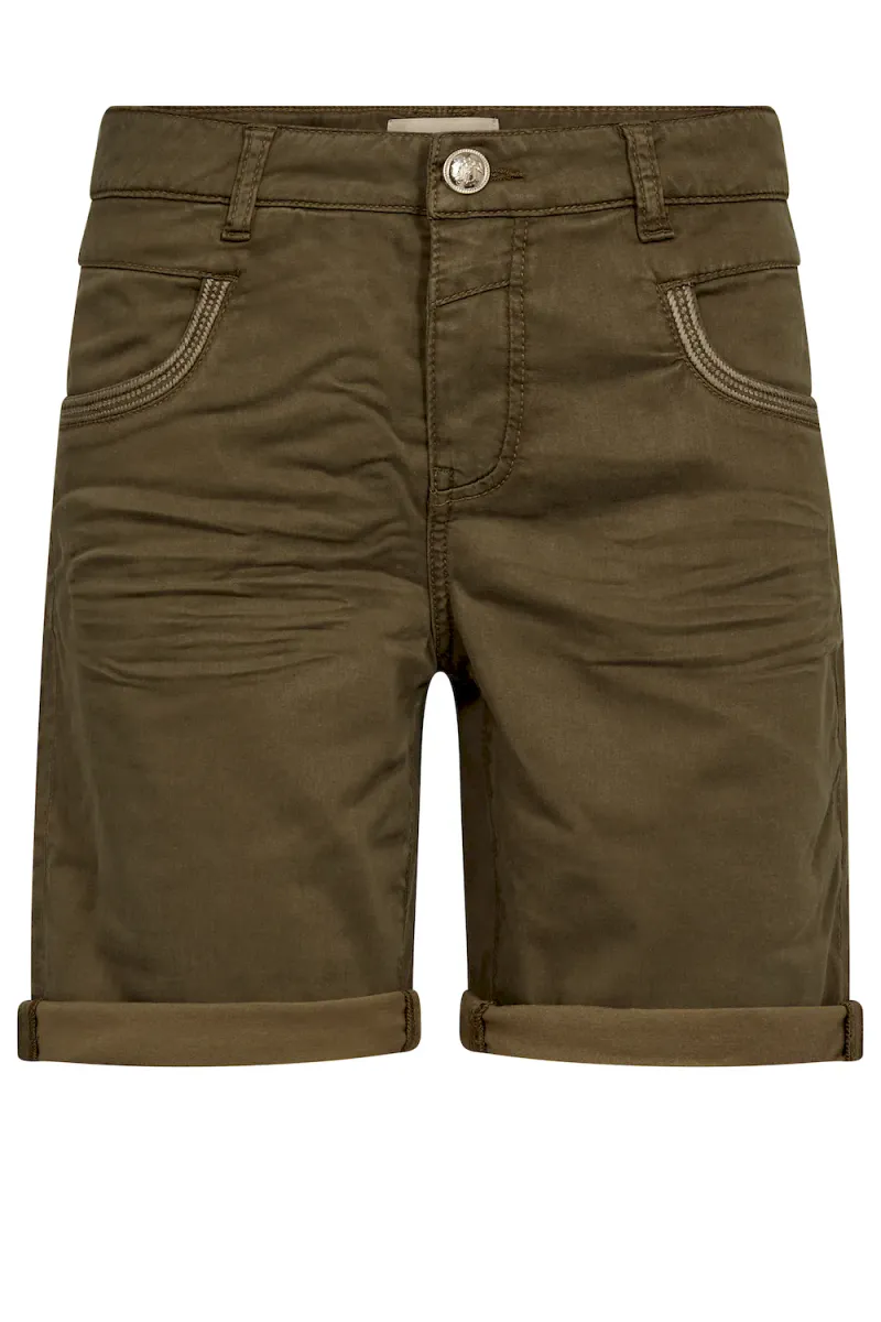 Naomi Treasure Shorts, Burnt Olive