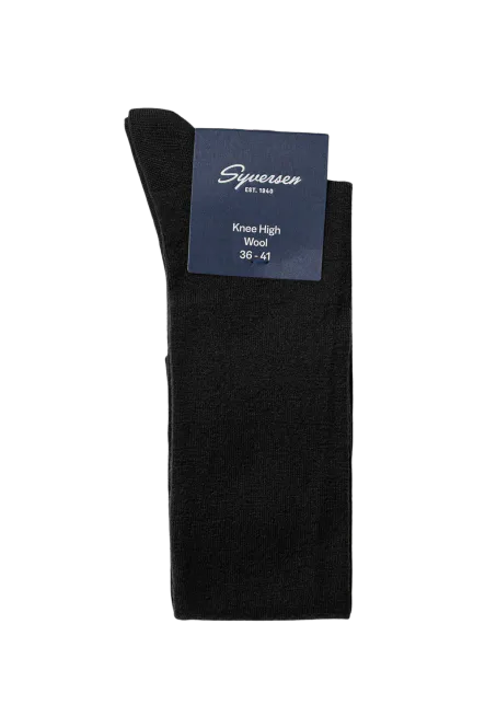 Hovedbilde Wool W Knee High, Black
