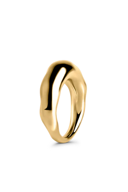 Hovedbilde Arc Melt Ring, Gold