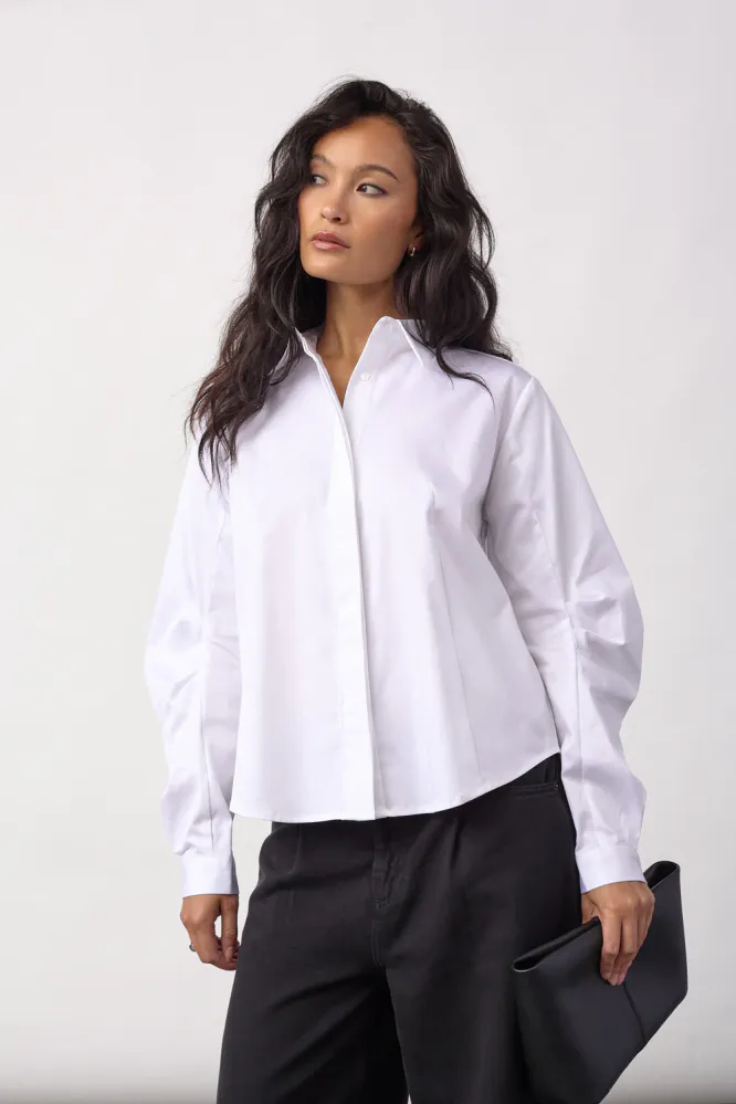 Dalia Shirt, White