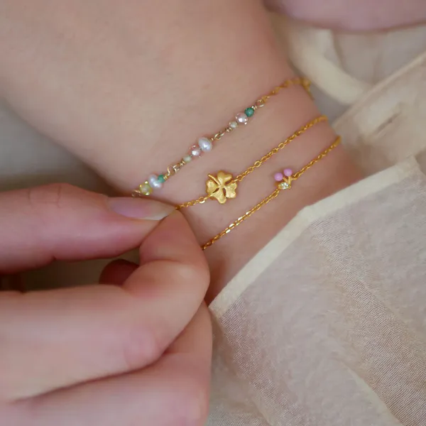 Bilde av Bracelet Organic Clover