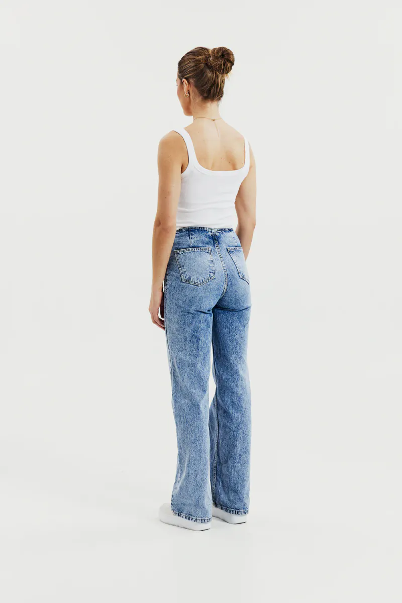 Singlet Ribbed, White