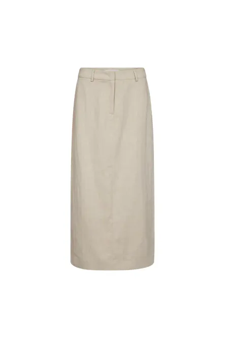 Hovedbilde Leena Linen Floor Skirt, Bone