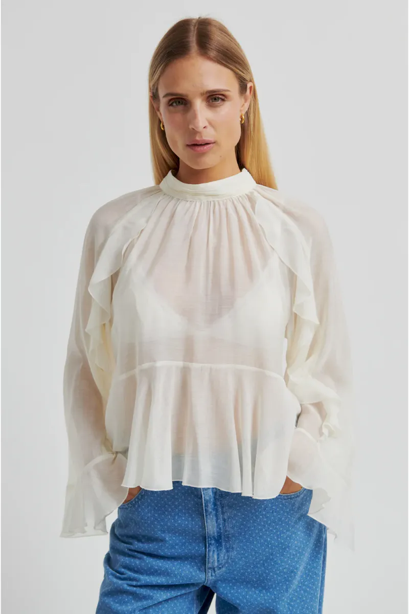 Naje Frill Blouse, Tofu