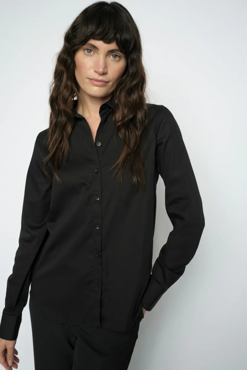 Martina Shirt, Black