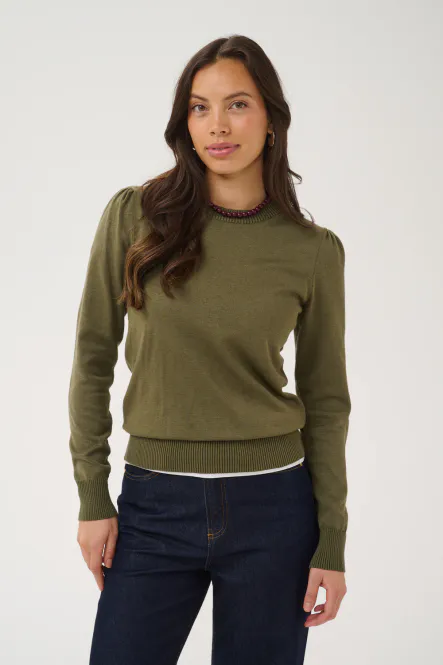 Hovedbilde Mila Pullover, Four Leaf Clover Melange
