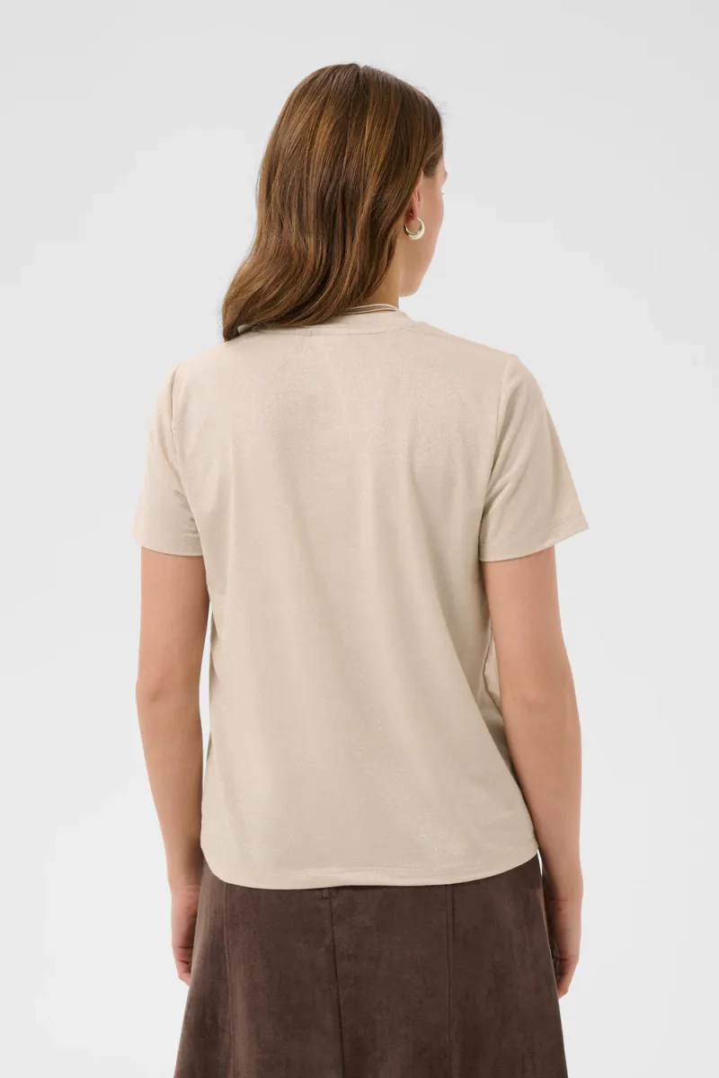 Haga Regular T-Shirt, Savannah Tan