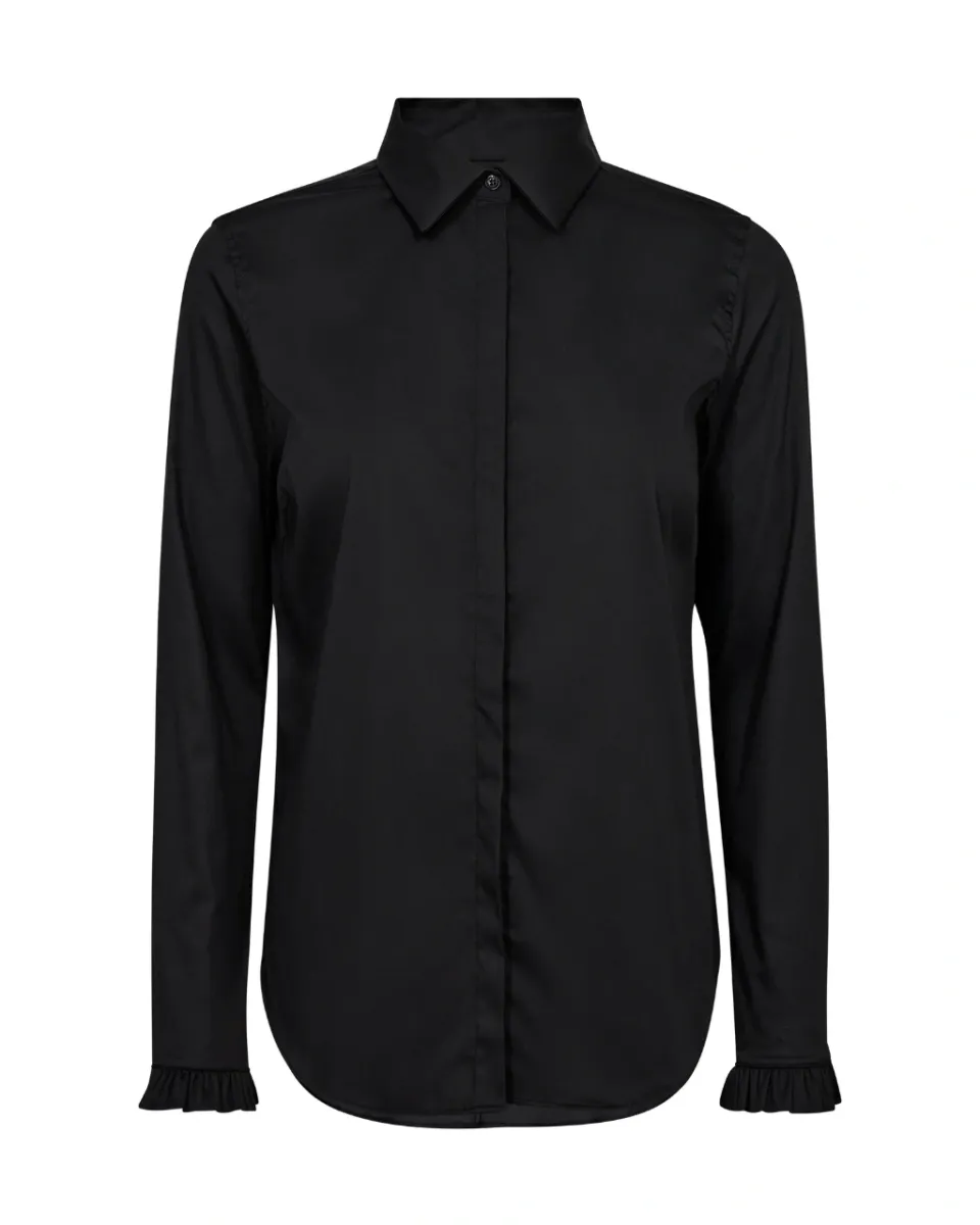 Mattie Flip Shirt, Black