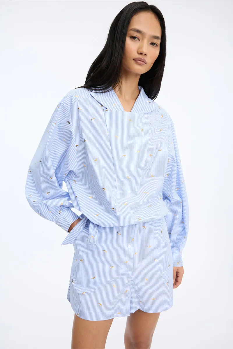 Beliciama Blouse, Light Blue