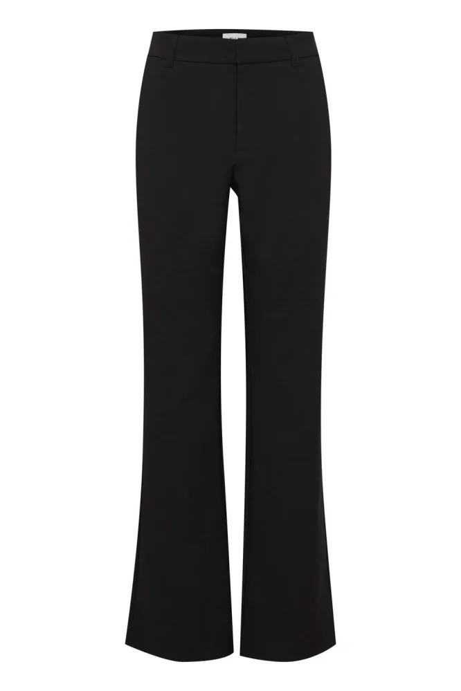Bindy HW Pants Bootcut Leg, Black Beauty