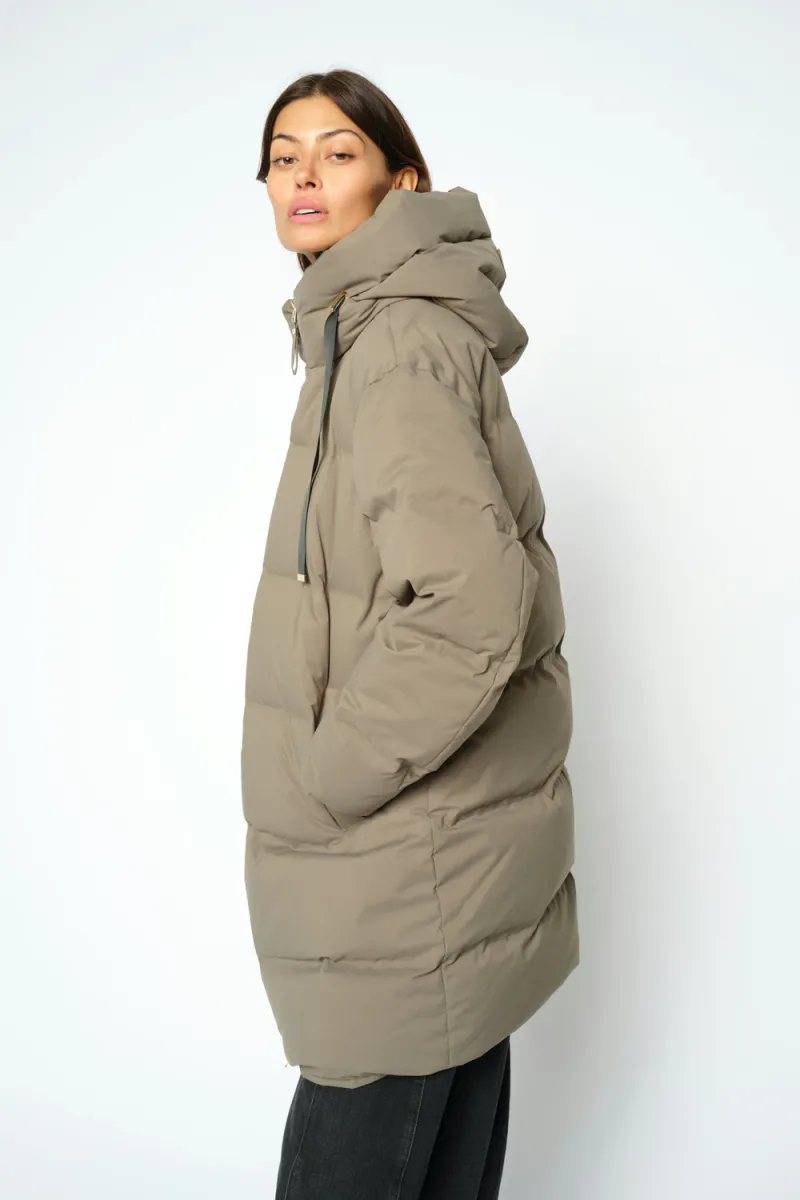 Avon Hope Down Jacket, Dusty Olive