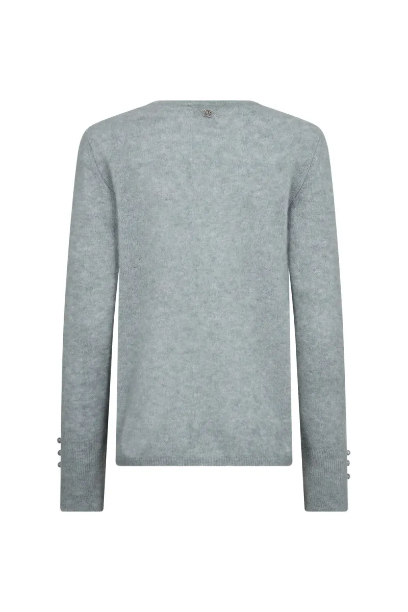 Mape Sophia O-Neck Knit, Lead