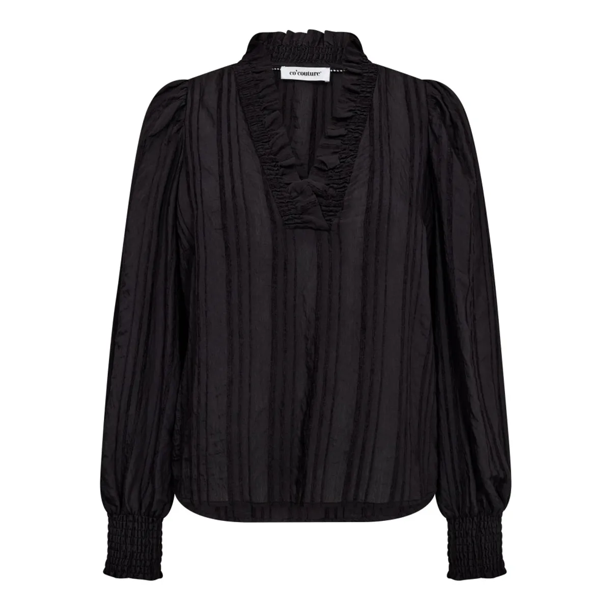 Kesi V-Blouse, Black