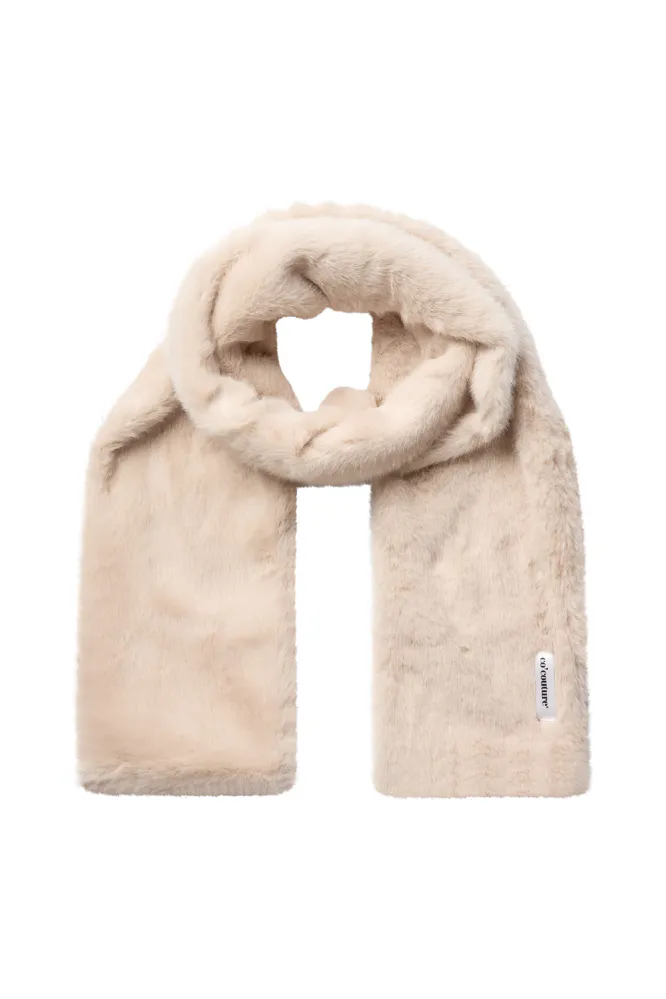 Penza Fur Scarf, Bone
