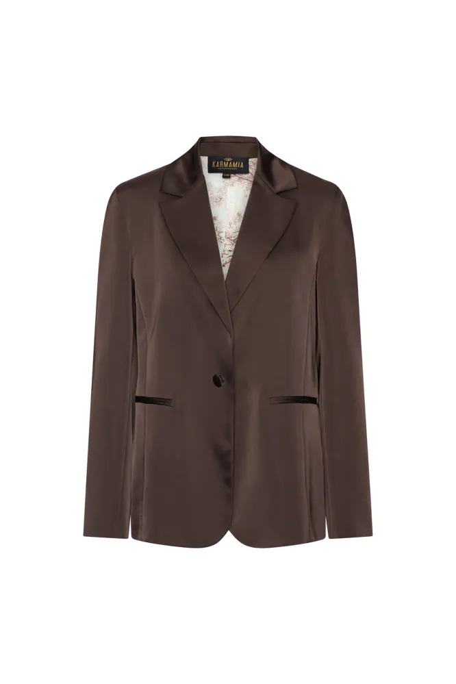 Miller Blazer, no. 7, Dark Brown