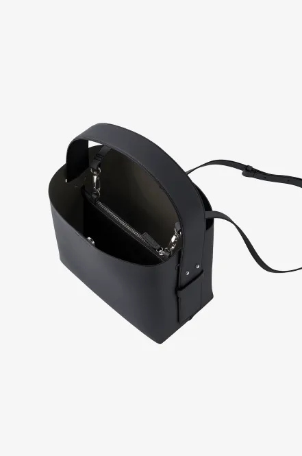 Hovedbilde Leata Leather Bag, Black Silver