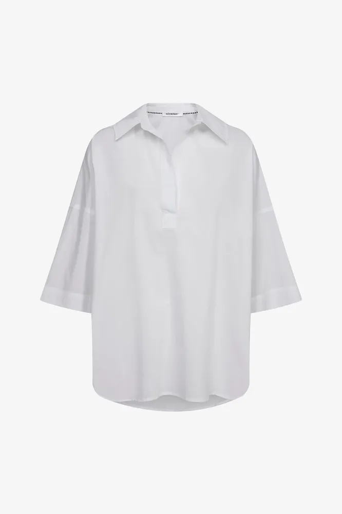 Prima Pullover Shirt, White