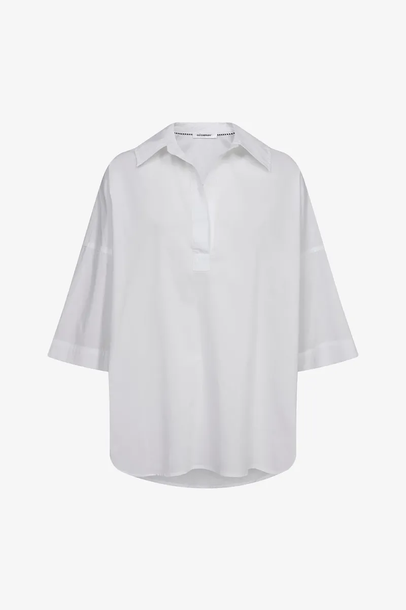 Prima Pullover Shirt, White
