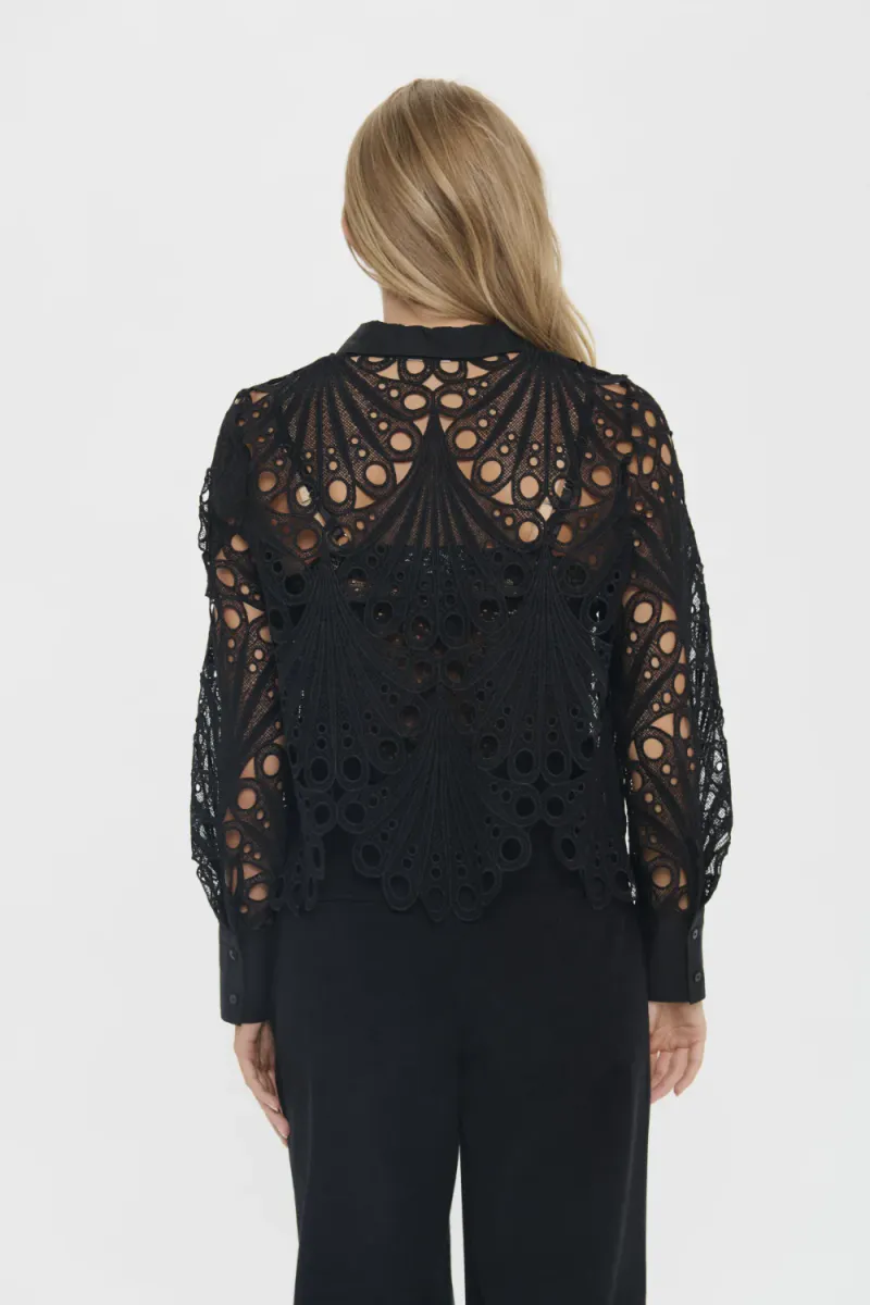 Jilianna Shirt, Black